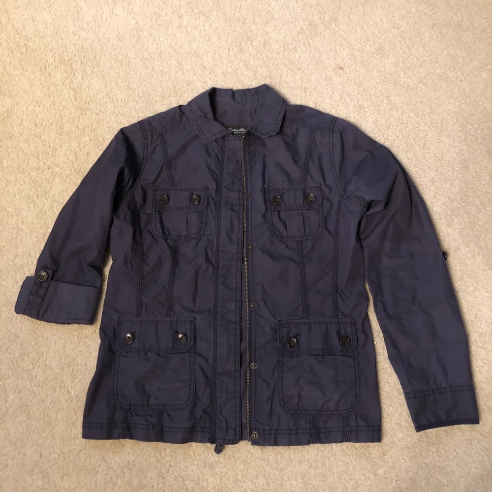 Eddie Bauer | purple jacket | size small